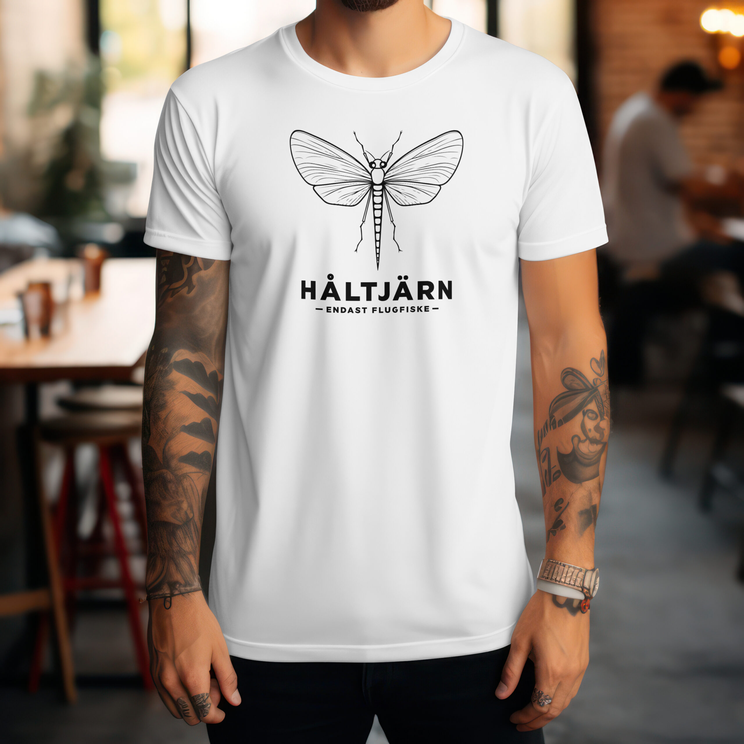Håltjärn T-shirt vit