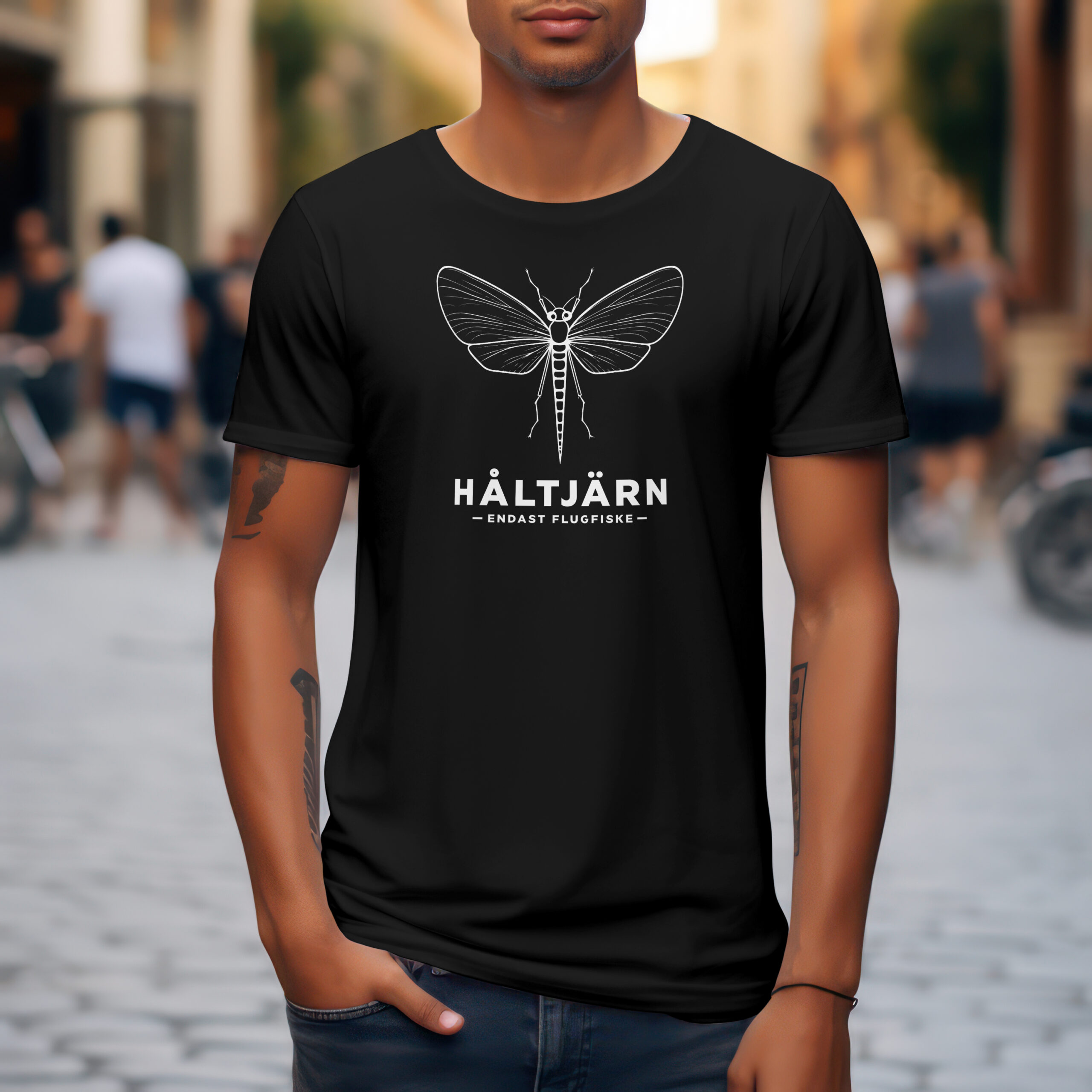 Håltjärn T-shirt Svart