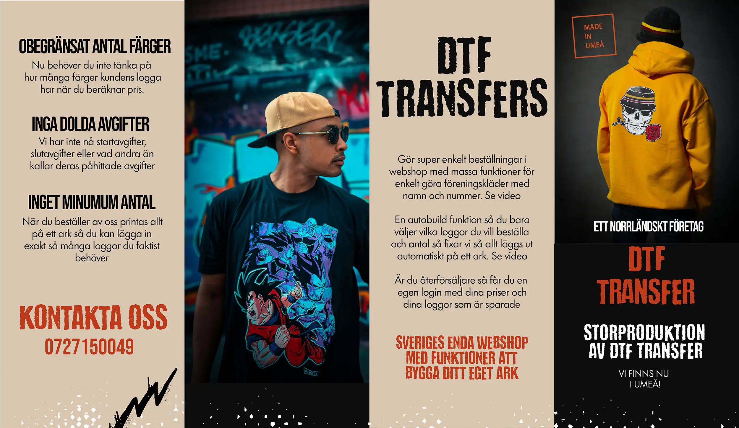 Här skapar du dina egna DTF transfers
